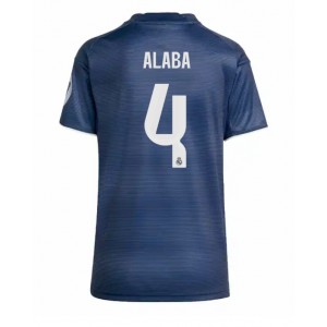 Fotbalové Dres Real Madrid David Alaba #4 Dámské Venkovní Oblečení 2025-26 Krátký Rukáv
